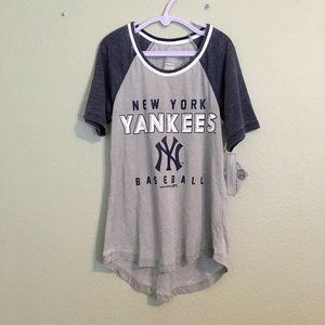 New York Yankees Baseball Girls High Low Top, M